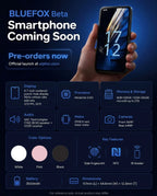 BLUEFOX Beta 4.7 Inch Compact Phone Pre Order Now