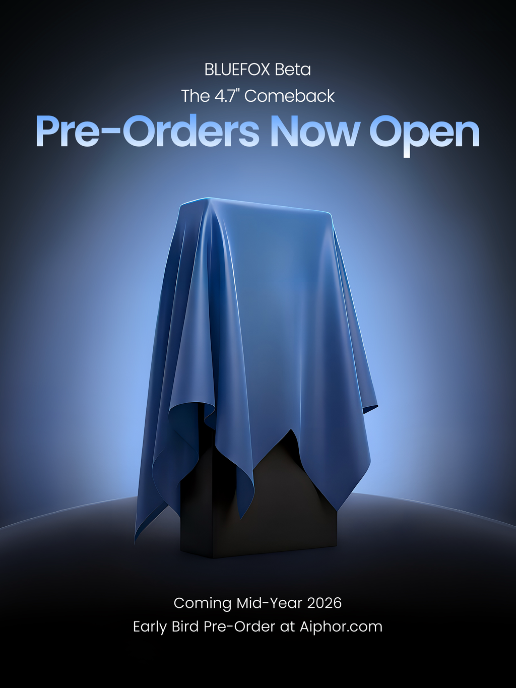 BLUEFOX Beta 4.7 Inch Compact Phone Pre Order Now