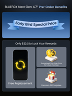 BLUEFOX Beta 4.7 Inch Compact Phone Pre Order Now