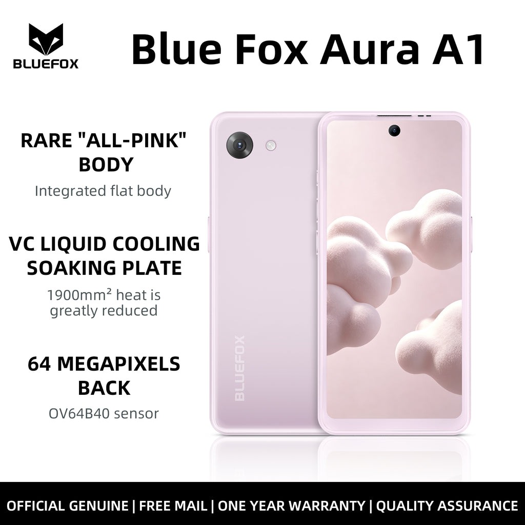 BLUEFOX New Model Aura A1 International version GMS-certified 4.7inch Compact smartphone