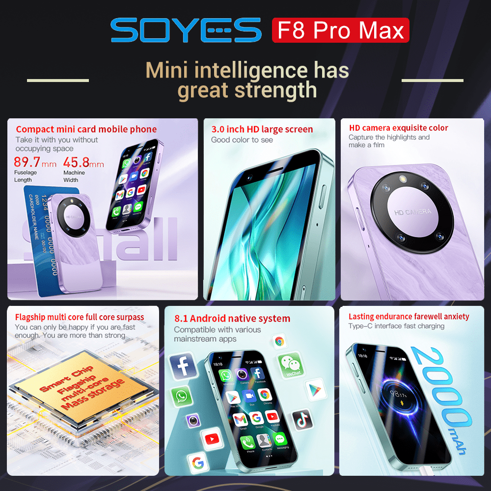 SOYES F8 Pro Max