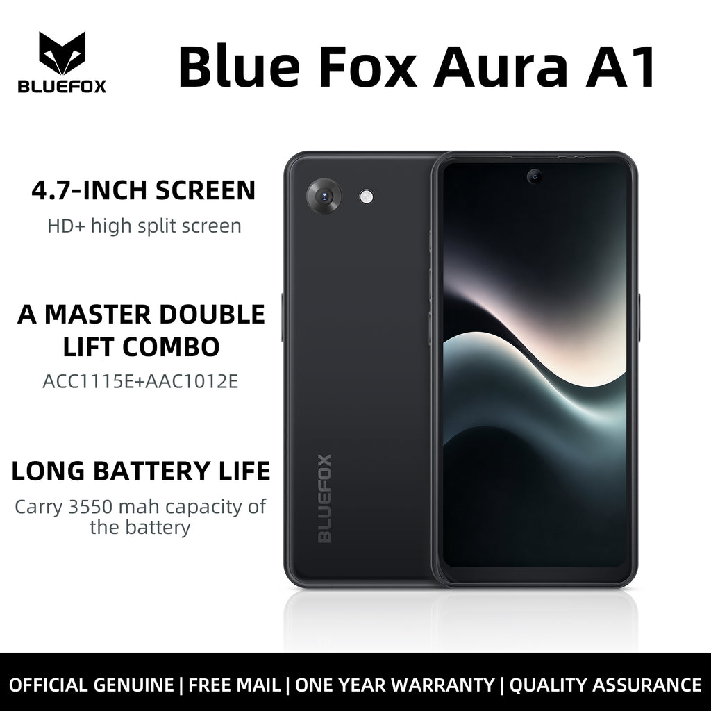 BLUEFOX New Model Aura A1 International version GMS-certified 4.7inch Compact smartphone